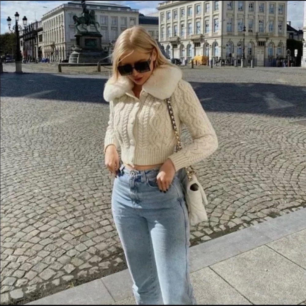 Zara knot cardigan